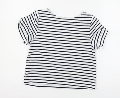 Womens UK Size XS The Limited White Basic T-Shirt