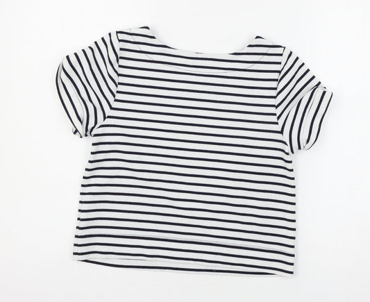 Womens UK Size XS The Limited White Basic T-Shirt