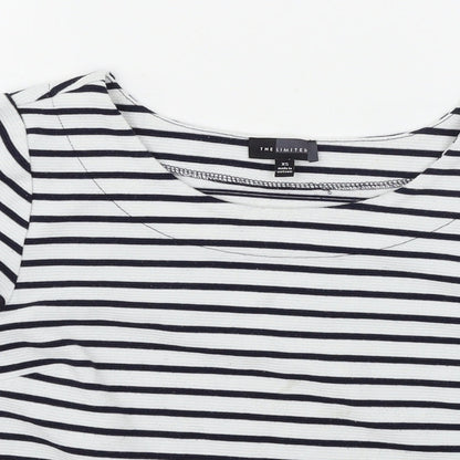 Womens UK Size XS The Limited White Basic T-Shirt