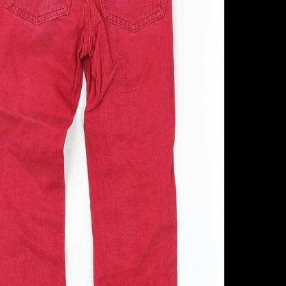 Gap Girls Pink  Denim Skinny Jeans Size 7 Years
