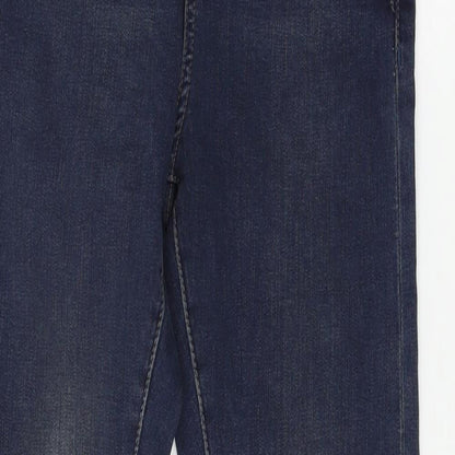 Topshop Womens Blue  Denim Skinny Jeans Size 26 in L32 in