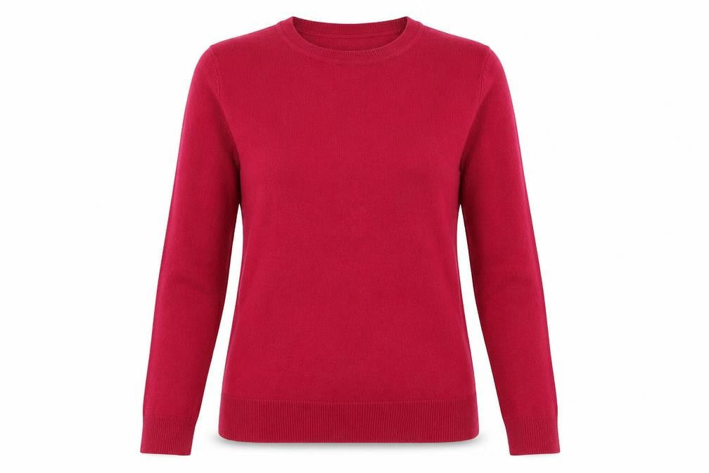 Bonmarché Womens Pink Knit Pullover Jumper Size 10