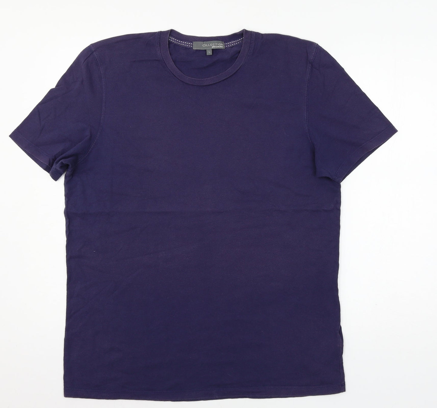 Joh Lewis Mens Blue  Jersey  T-Shirt Size M