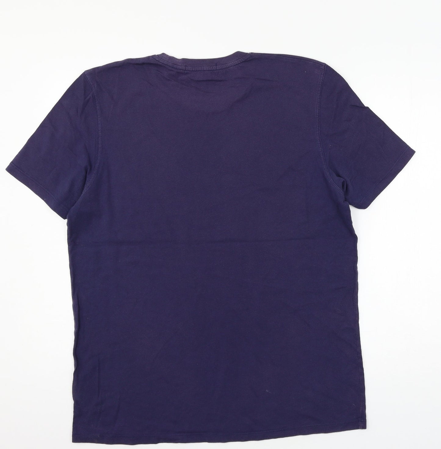 Joh Lewis Mens Blue  Jersey  T-Shirt Size M
