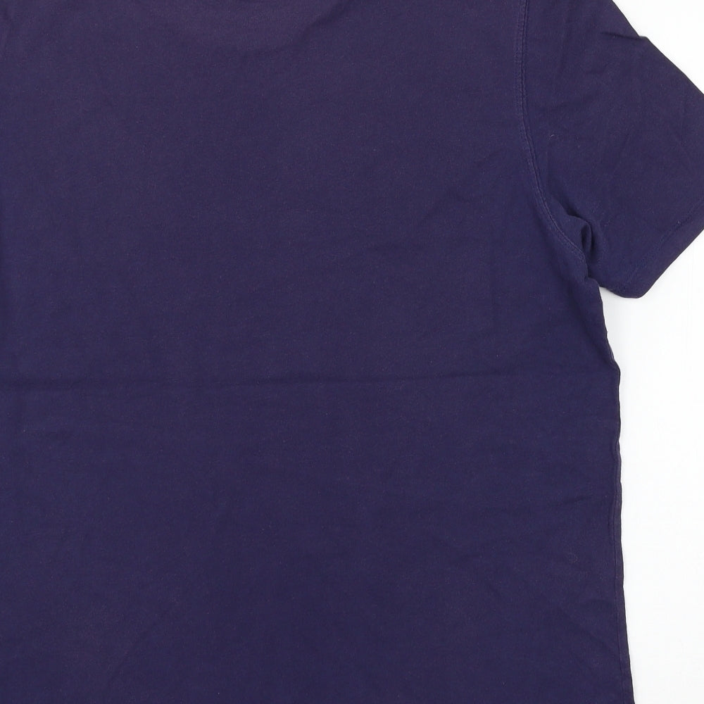 Joh Lewis Mens Blue  Jersey  T-Shirt Size M