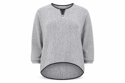 Parisian Collection  Womens Grey  Knit Pullover Jumper Size M