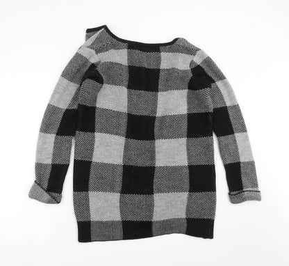 Womens UK Size 10 Select Grey Cape Jumper