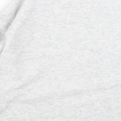 Primark Womens Grey  Knit Pullover Jumper Size M  - beaded