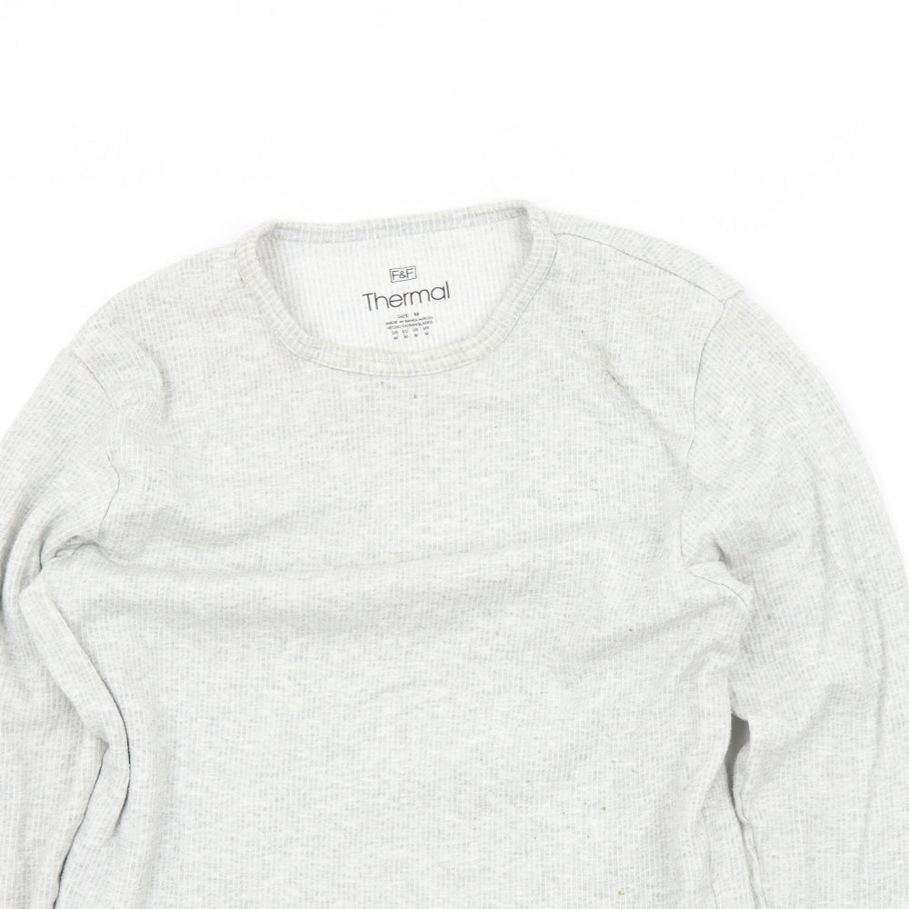 F&F Mens Grey   Pullover Jumper Size M