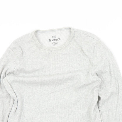 F&F Mens Grey   Pullover Jumper Size M