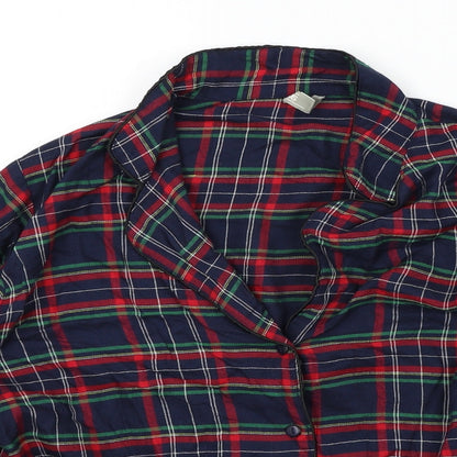 ASOS Womens Blue Check  Top Pyjama Top