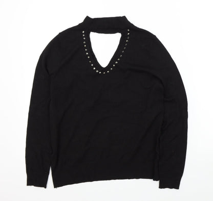 George Womens Black   Pullover Jumper Size 12