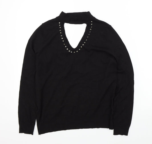 George Womens Black   Pullover Jumper Size 12