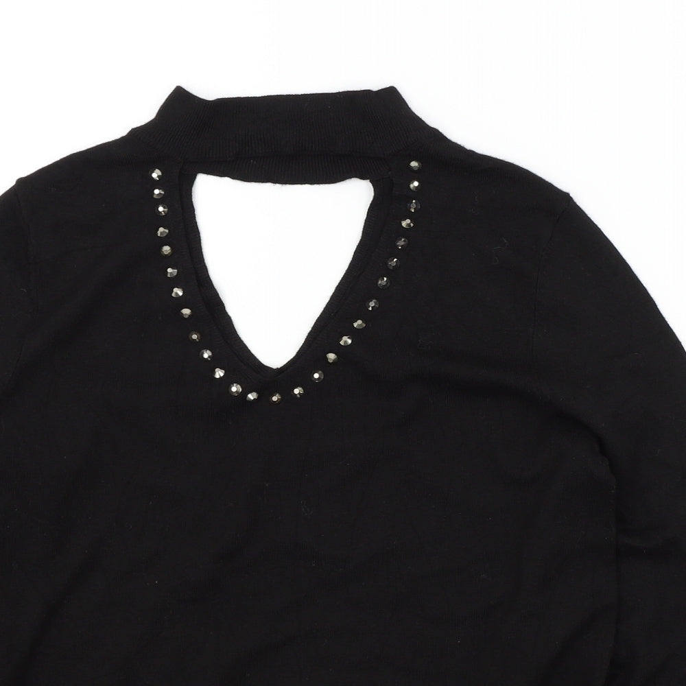 George Womens Black   Pullover Jumper Size 12