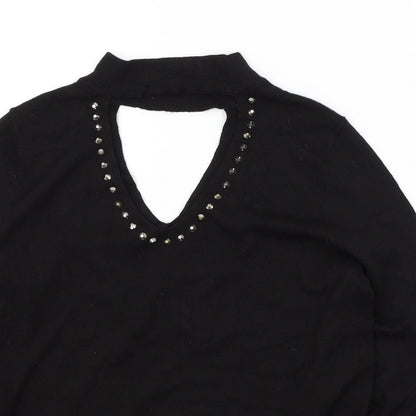 George Womens Black   Pullover Jumper Size 12