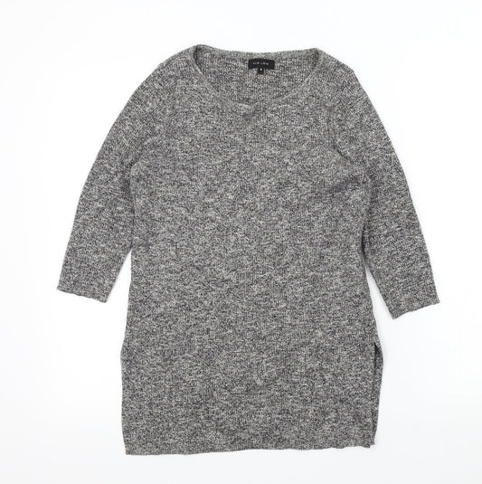 Womens UK Size 8 New Look Grey Pullover Jumper