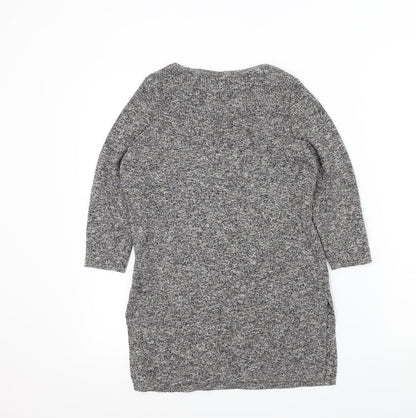 Womens UK Size 8 New Look Grey Pullover Jumper