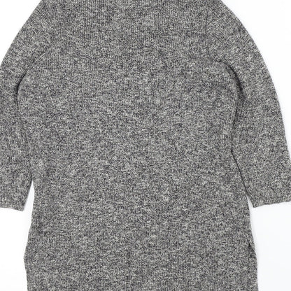 Womens UK Size 8 New Look Grey Pullover Jumper