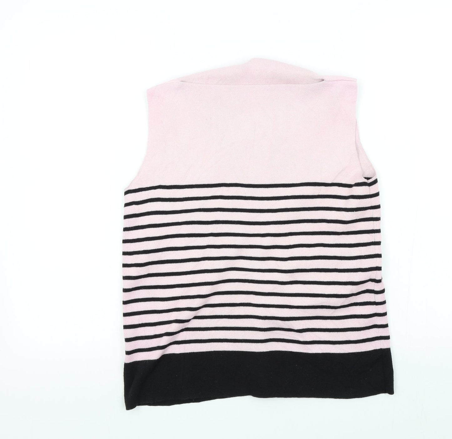 Womens UK Size 10 Preworn Pink Pullover Jumper