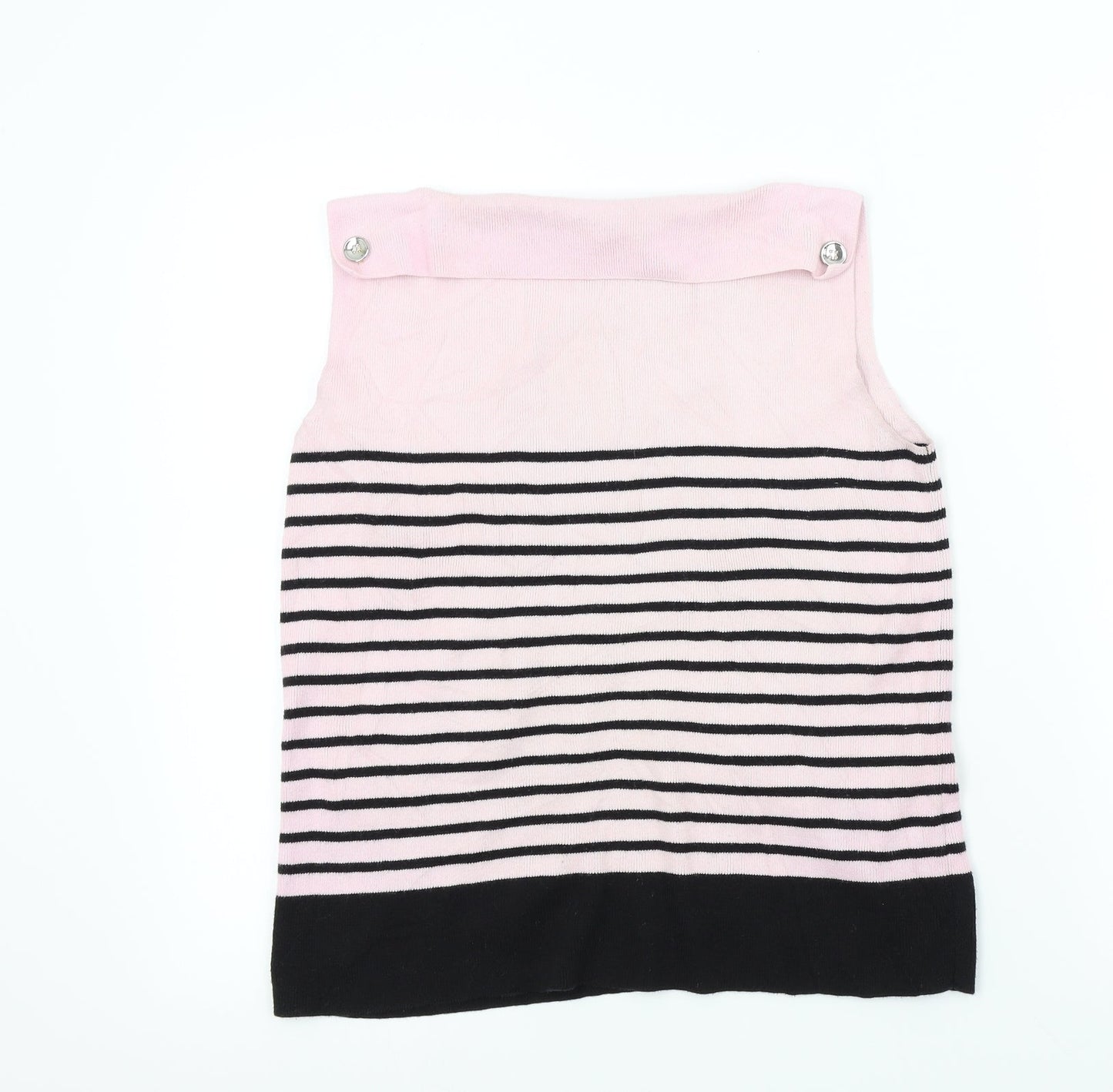 Womens UK Size 10 Preworn Pink Pullover Jumper