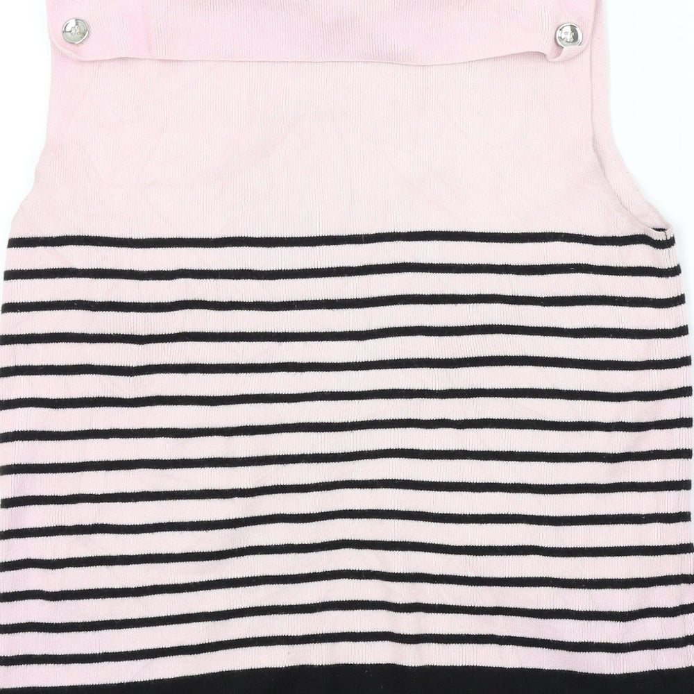 Womens UK Size 10 Preworn Pink Pullover Jumper