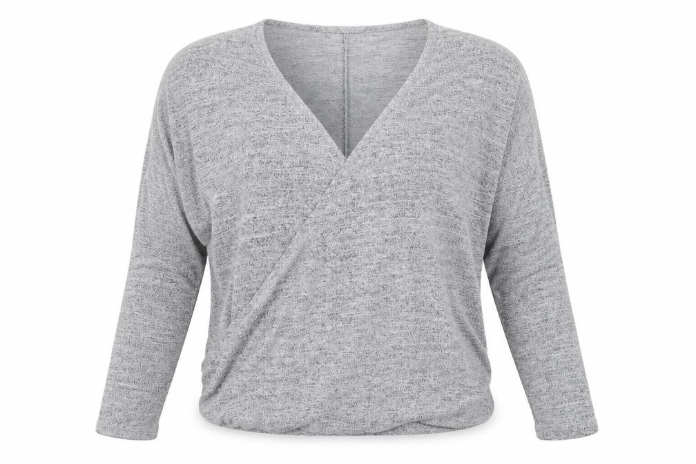 Womens UK Size M Springfield Grey Basic T-Shirt