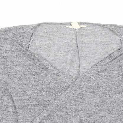 Womens UK Size M Springfield Grey Basic T-Shirt