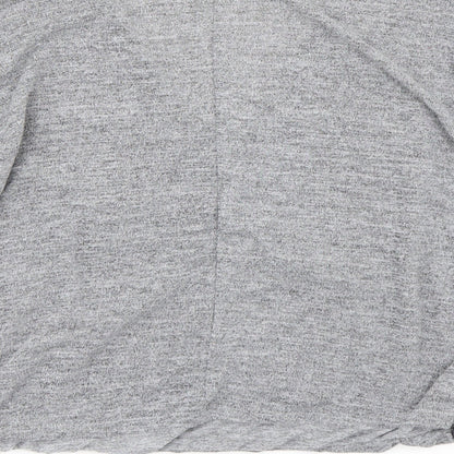 Womens UK Size M Springfield Grey Basic T-Shirt
