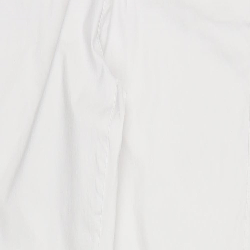 Just Elegance Womens White  Denim Jegging Jeans Size 28 in L27 in