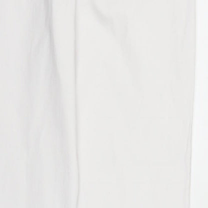 Just Elegance Womens White  Denim Jegging Jeans Size 28 in L27 in