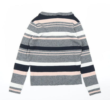 Womens UK Size L H&M Pink Pullover Jumper