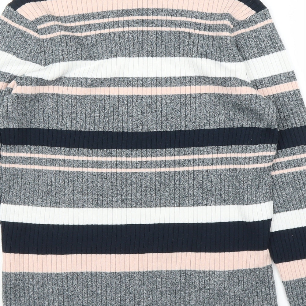 Womens UK Size L H&M Pink Pullover Jumper