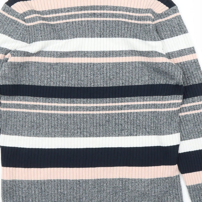 Womens UK Size L H&M Pink Pullover Jumper