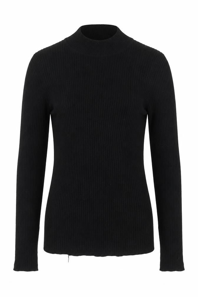 Womens UK Size S Primark Black Basic Blouse