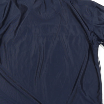 United Sports Brand Mens Blue    Polo Size M