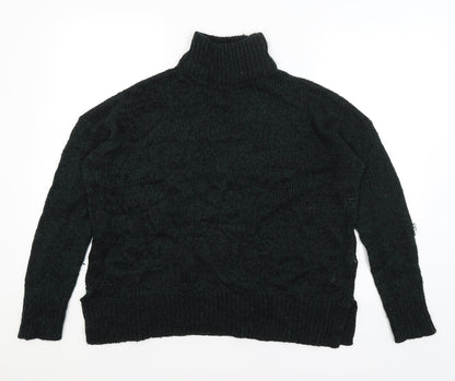 Womens UK Size M New Look Green Pullover Jumper