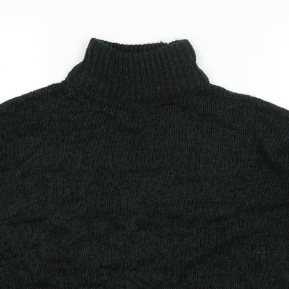Womens UK Size M New Look Green Pullover Jumper