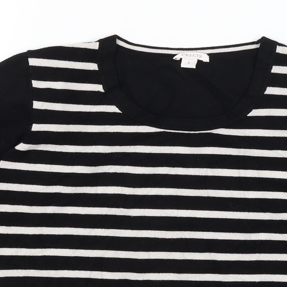 Womens UK Size S Precis Black Pullover Jumper