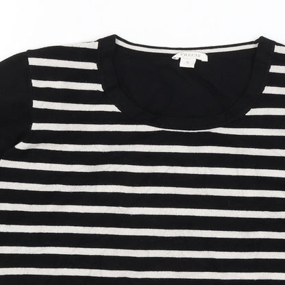 Womens UK Size S Precis Black Pullover Jumper