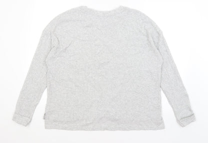 Primark Womens Grey   Pullover Jumper Size L