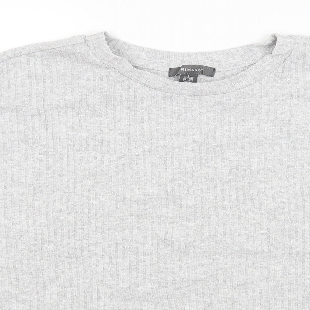 Primark Womens Grey   Pullover Jumper Size L