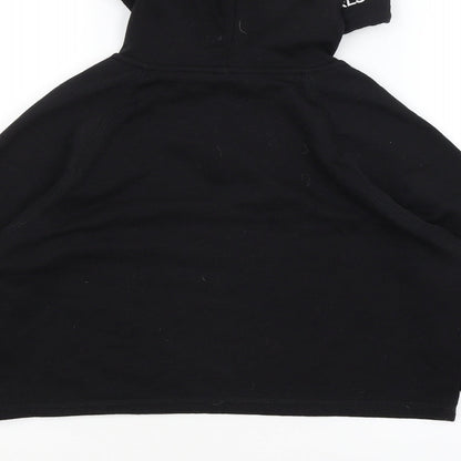 Divided Womens Black   Pullover Hoodie Size S