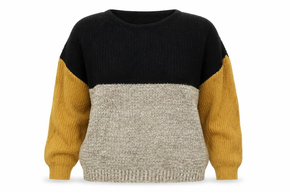 Womens UK Size M SheIn Brown Pullover Jumper