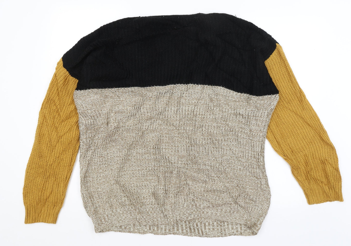 SheIn Womens Brown   Pullover Jumper Size M