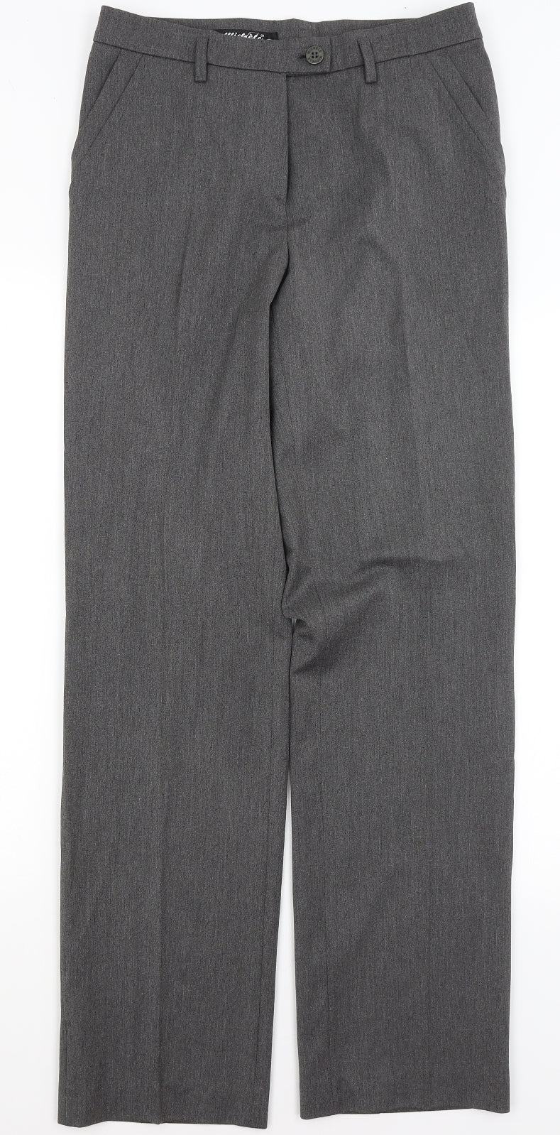 Womens UK Size 10 MICHELE Regular Fit  Grey Trousers