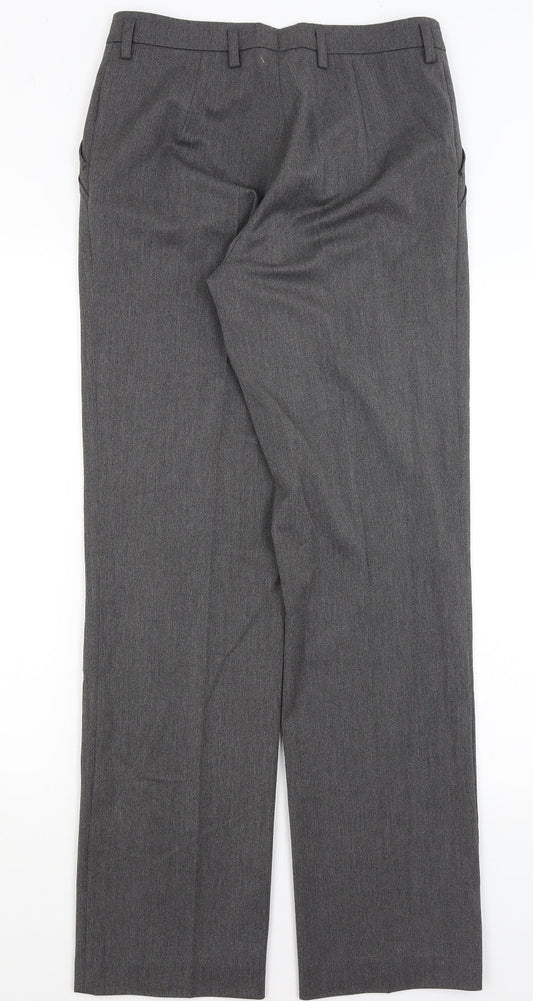 Womens UK Size 10 MICHELE Regular Fit  Grey Trousers