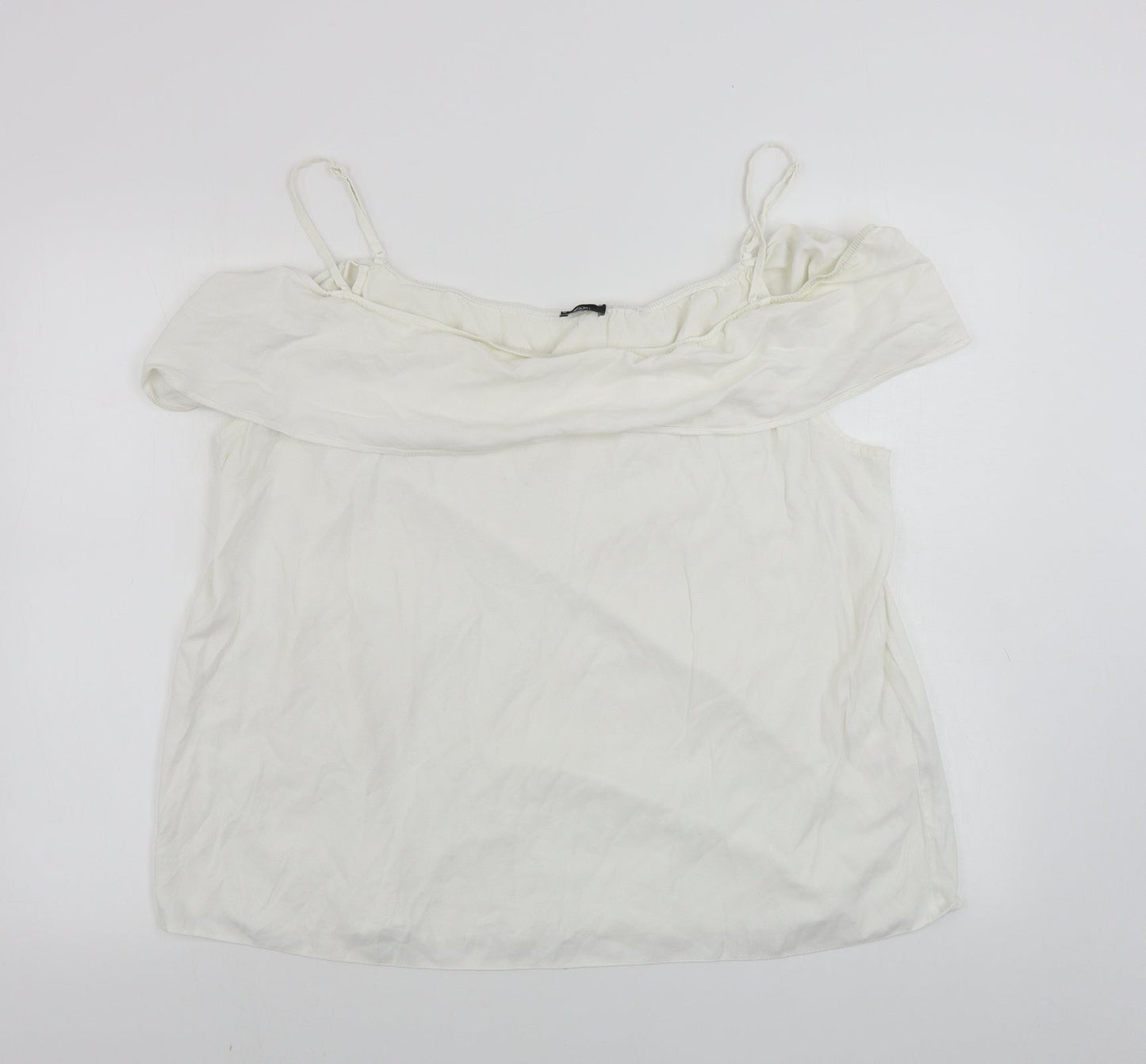 F&F  Womens White   Basic Blouse Size 22