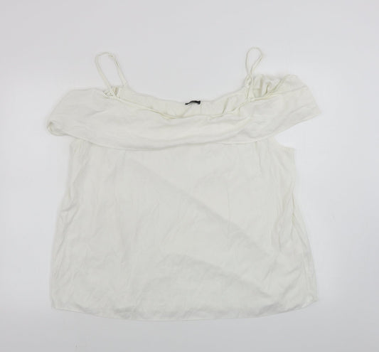 F&F  Womens White   Basic Blouse Size 22