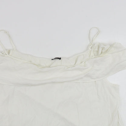 F&F  Womens White   Basic Blouse Size 22