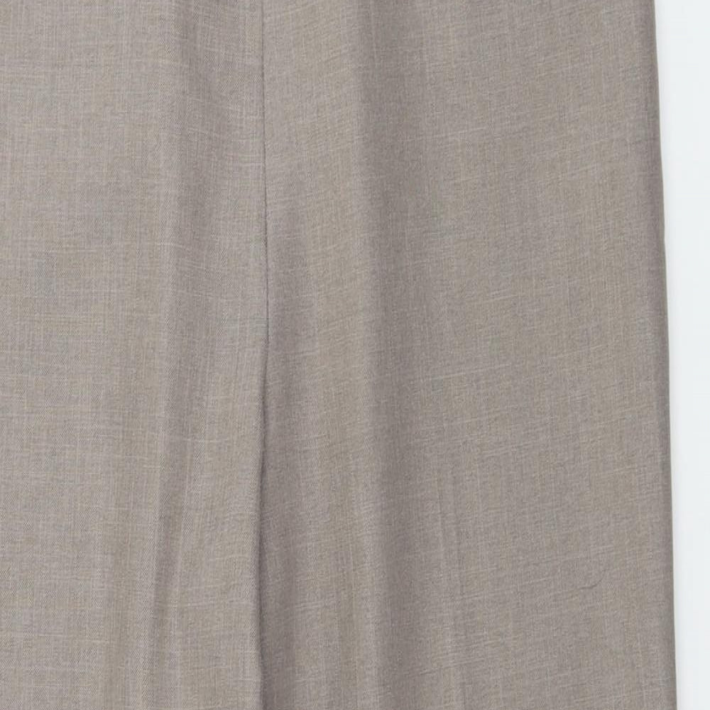 Womens UK Size 12 BHS Regular Fit  Beige Trousers